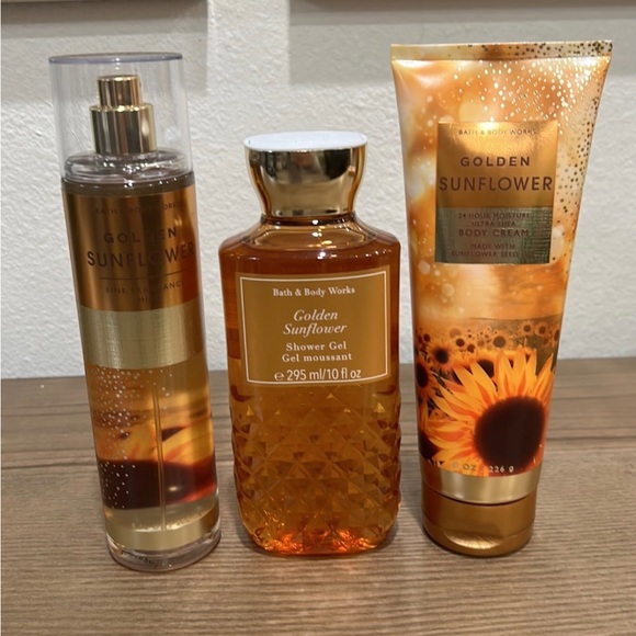 Bath & Body Works Bath & Body Brand New Golden Sunflower Set Bbw